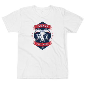LTS East Mesa Rams White Logo T-shirt 2020